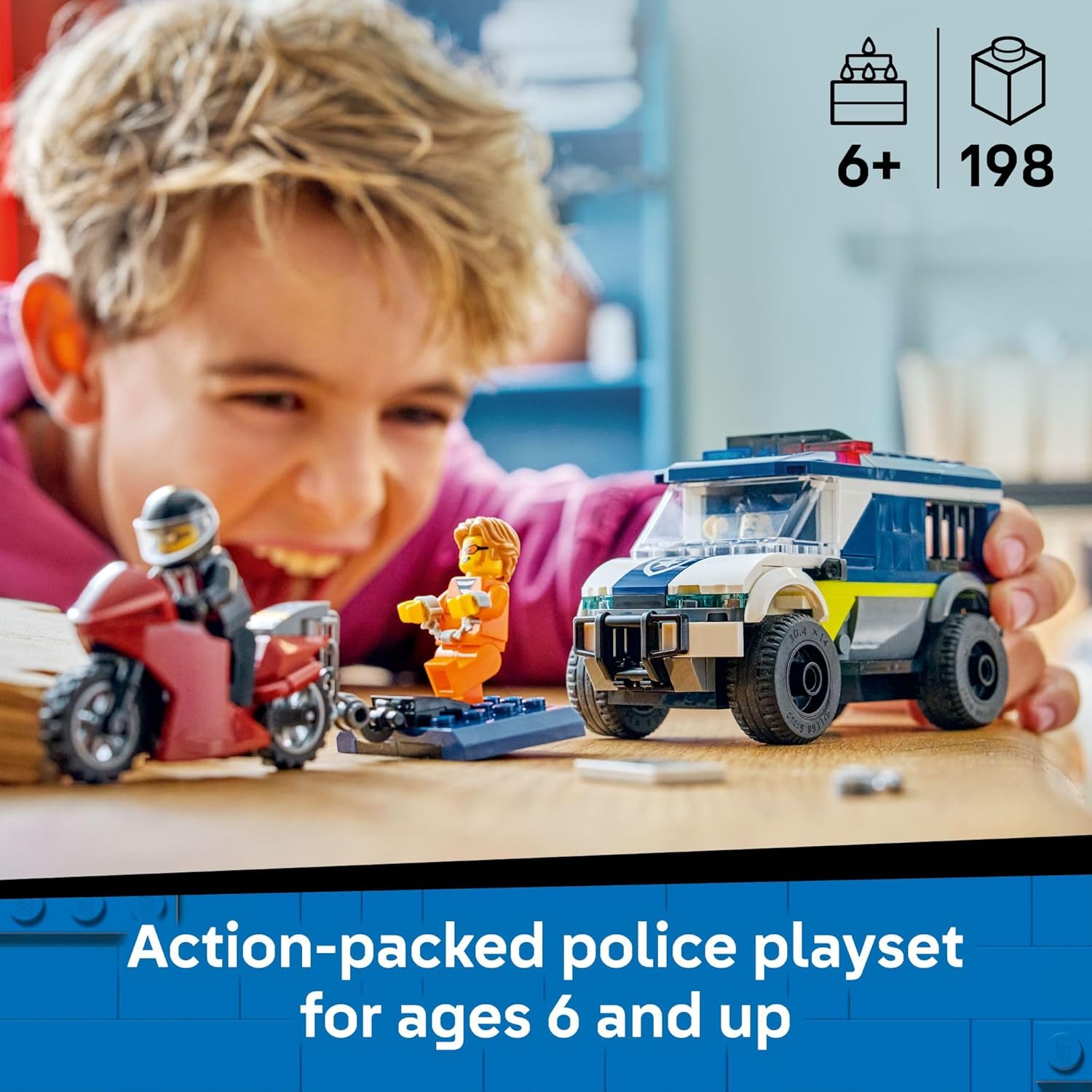 City Police Prisoner Transport Van by Lego