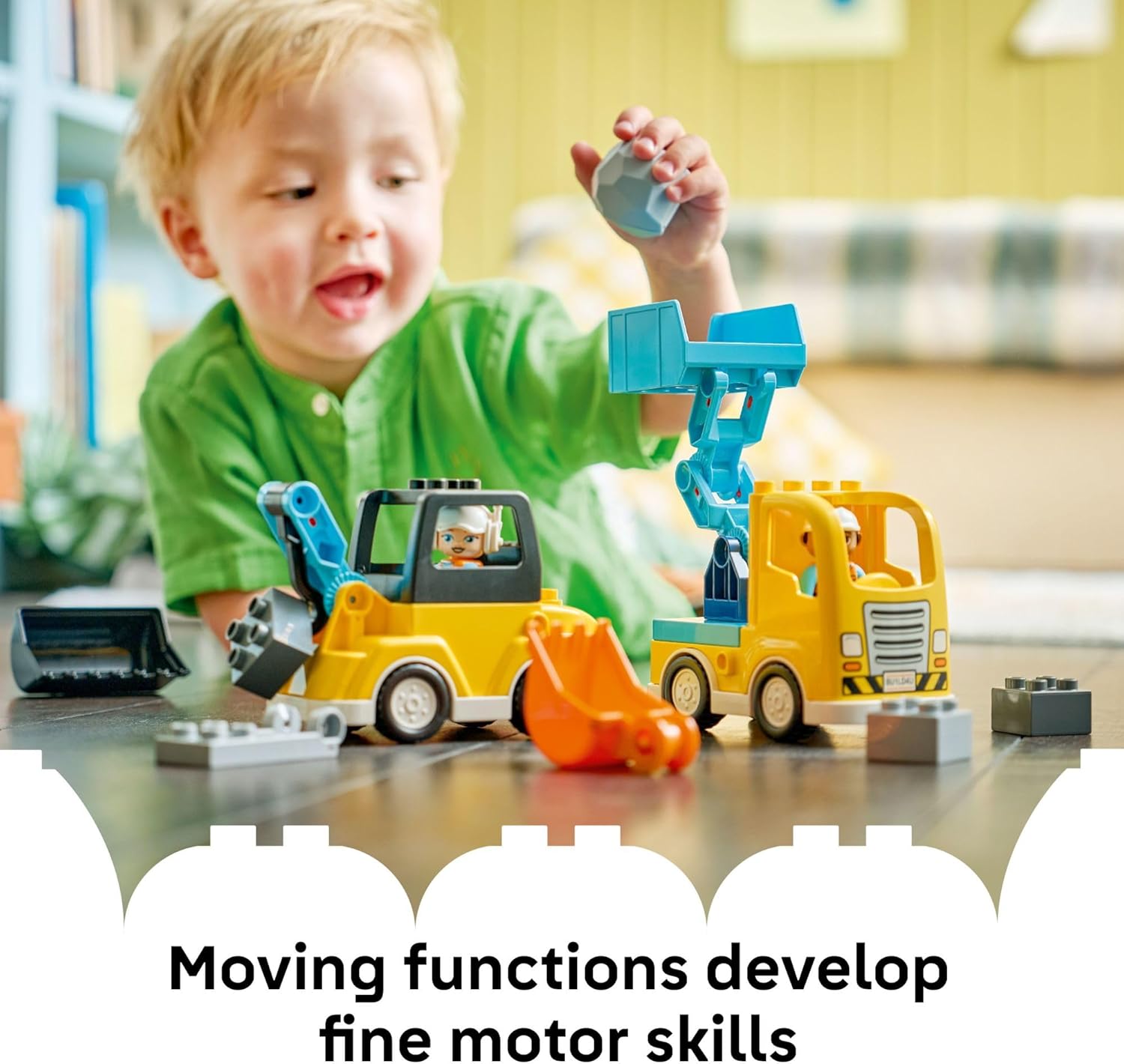 Duplo Town 3 in 1 Construction Vehicles by Lego