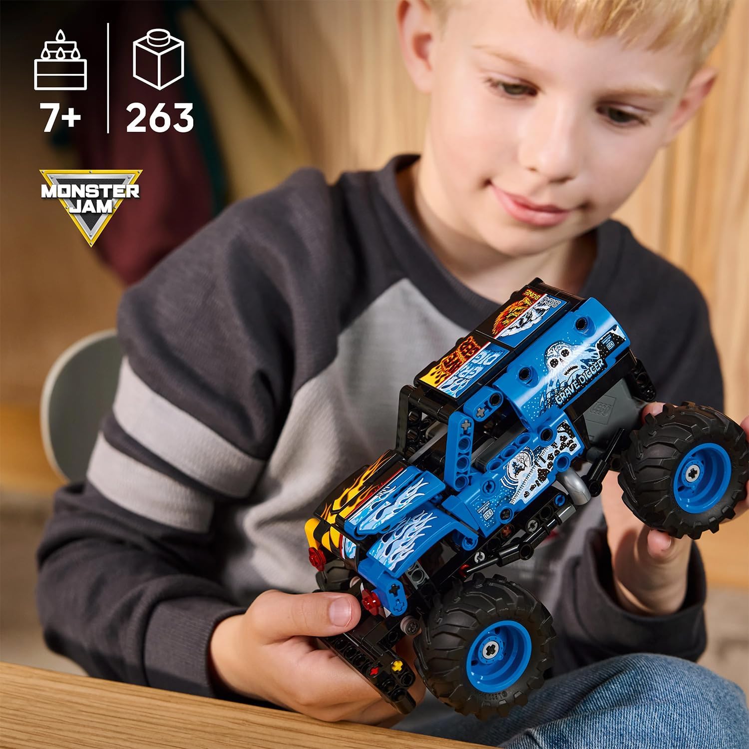 Technic Monster Jam Grave Digger Fire & Ice by Lego