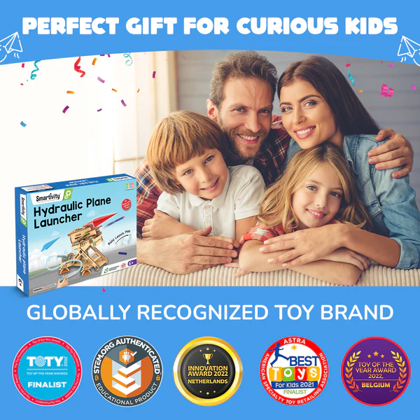 Hydraulic Plane Launcher by Smartivity