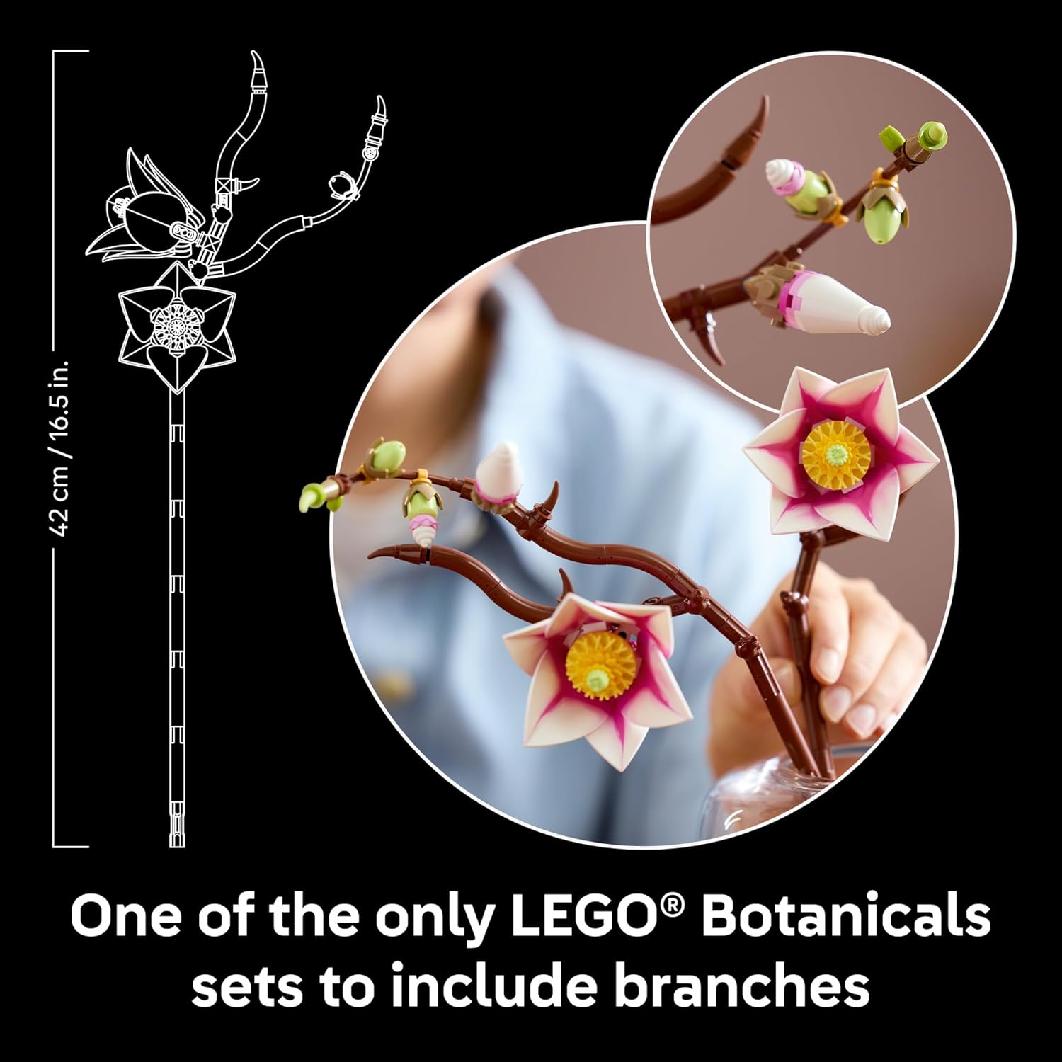 Botanicals Magnolia Branches by Lego