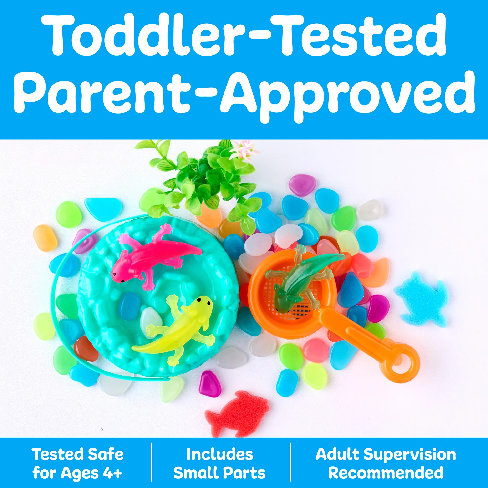 Sensory Adventure Water Play Axolotls by Creativity for Kids