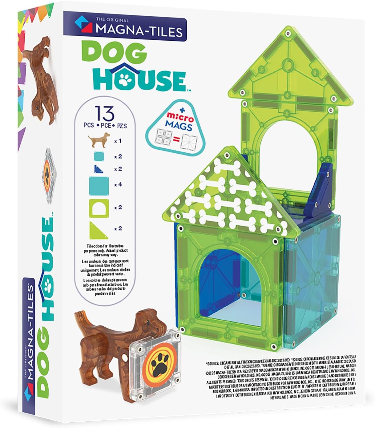 MAGNA-TILES Dog House by Magna Tiles
