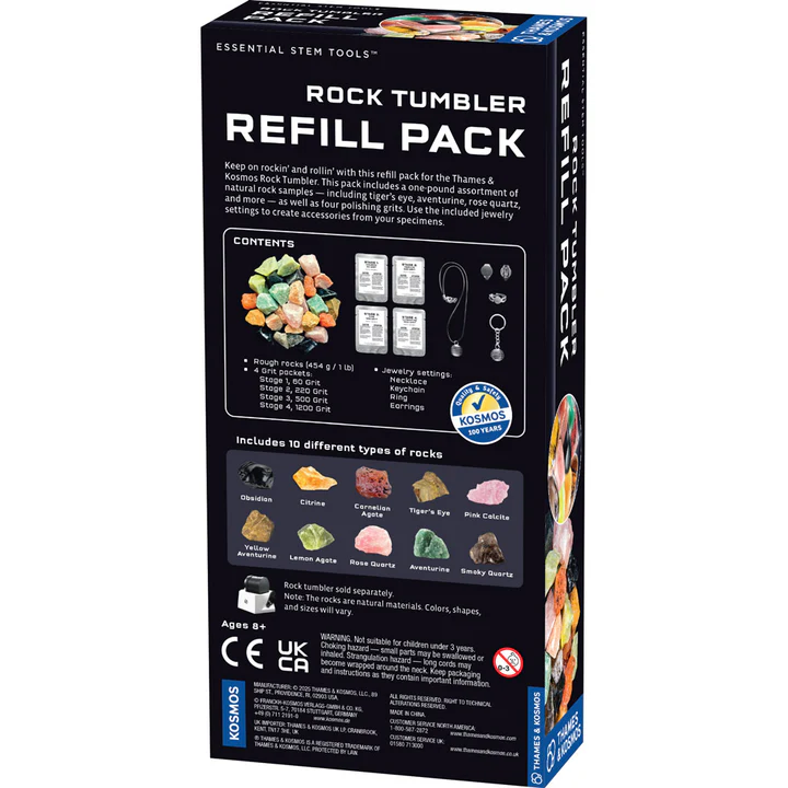 The Thames & Kosmos Rock Tumbler Refill Pack by Thames & Kosmos