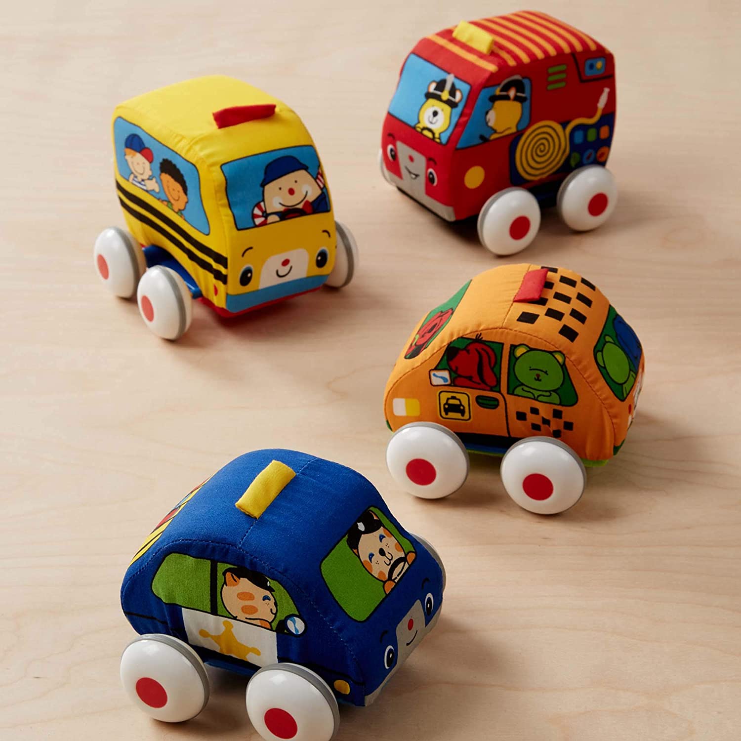 Soft Pull Back Vehicles by Melissa & Doug