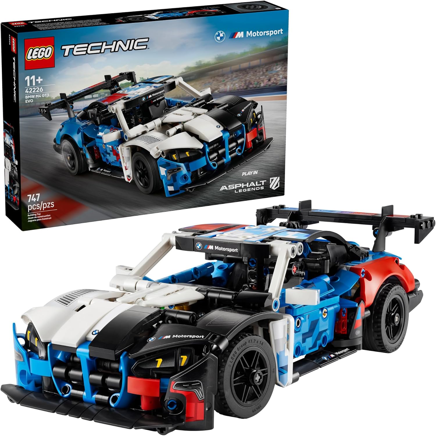 Technic BMW M4 GT3 EVO Race Car by Lego