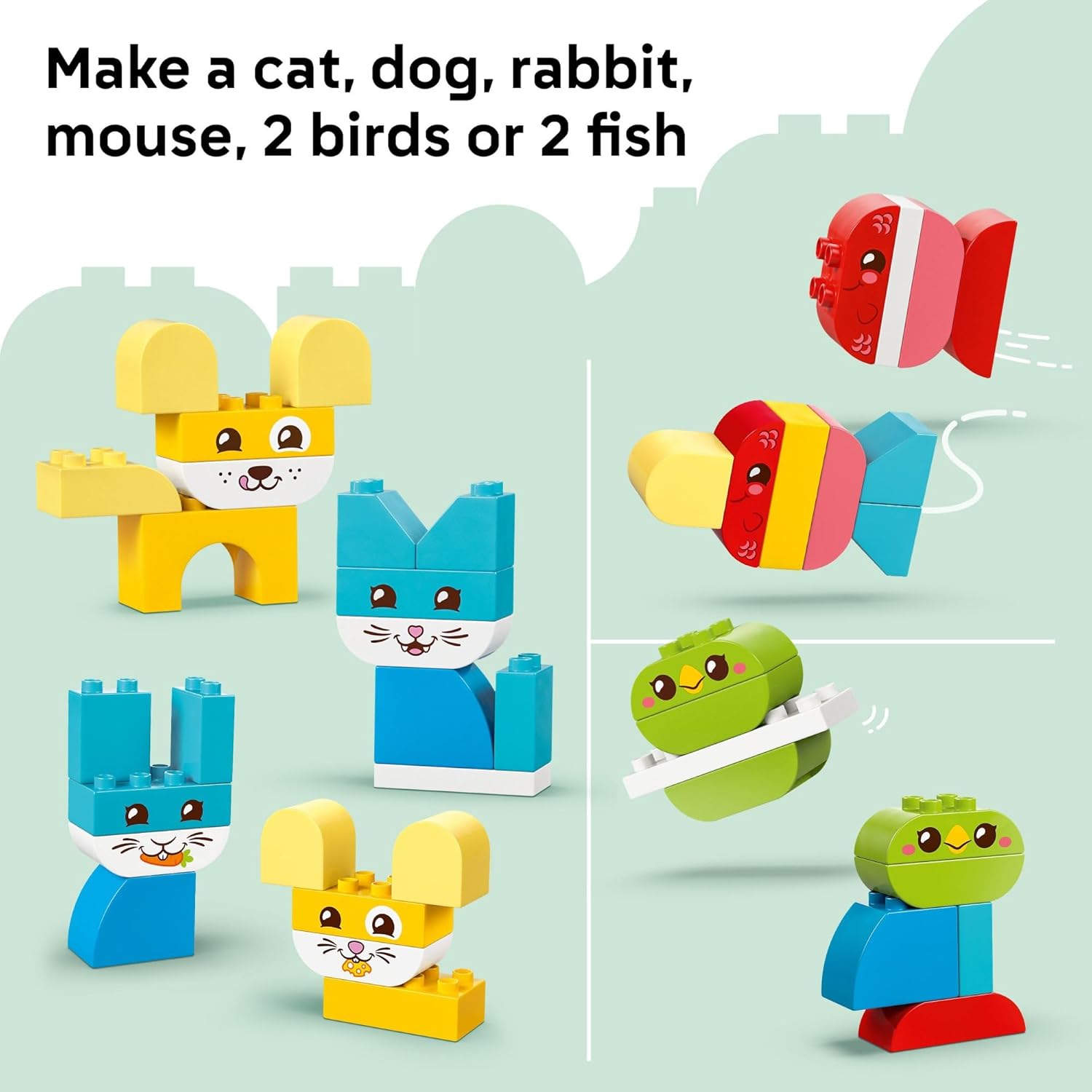 Duplo My First 3 in 1 Creative Cute Pets by Lego