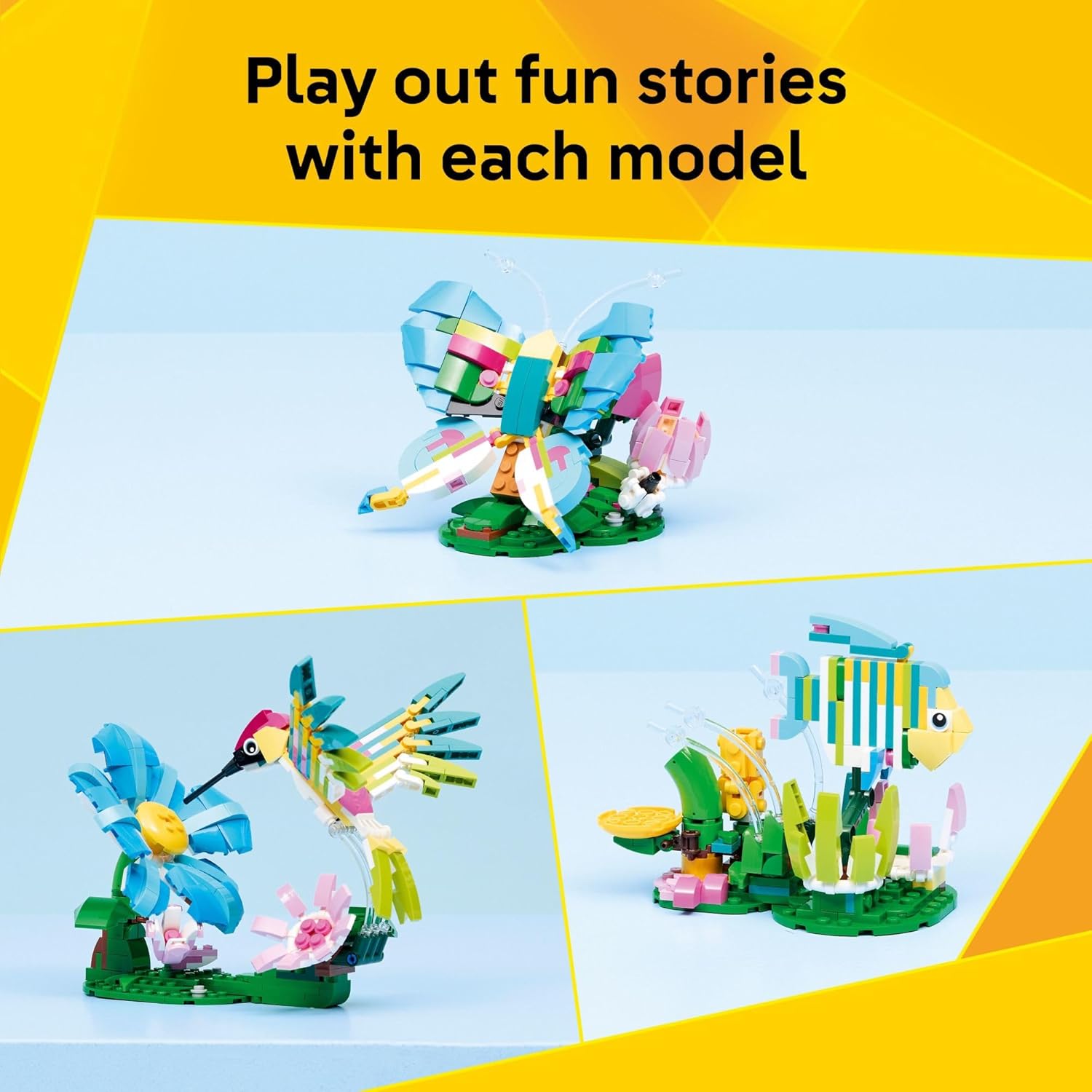 Creator 3 in1 Wild Animals: Colorful Hummingbird by Lego