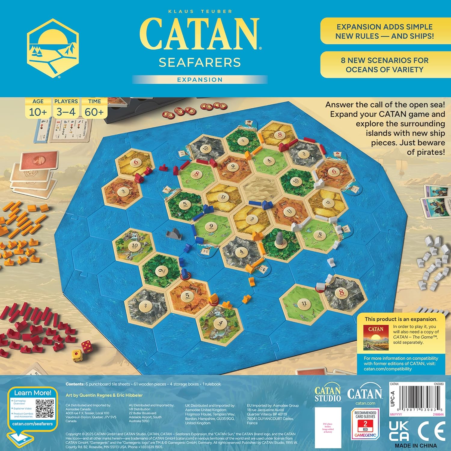 Catan: Seafarers Expansion by Catan Studio