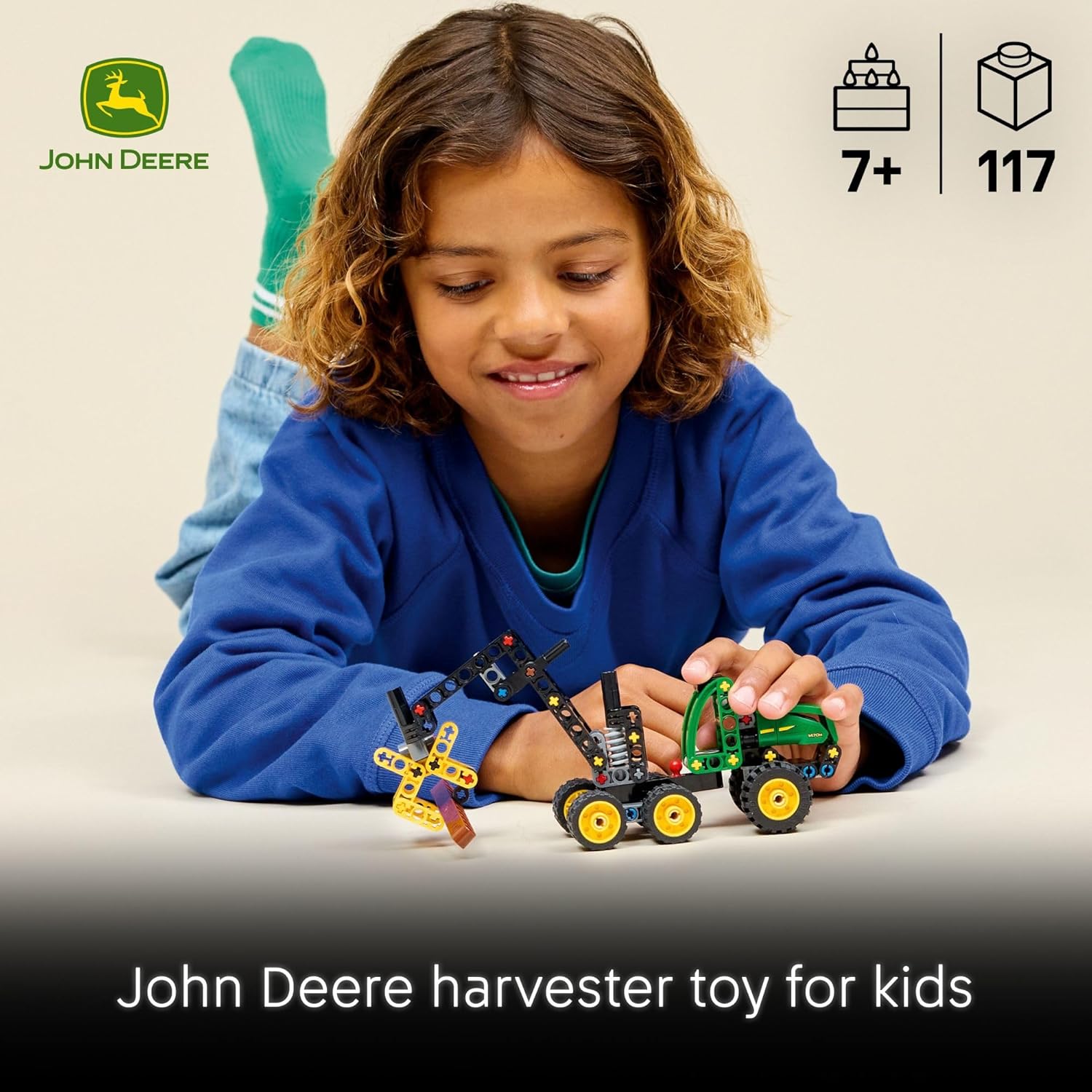 Technic John Deere 1470H Wheeled Harvester by Lego