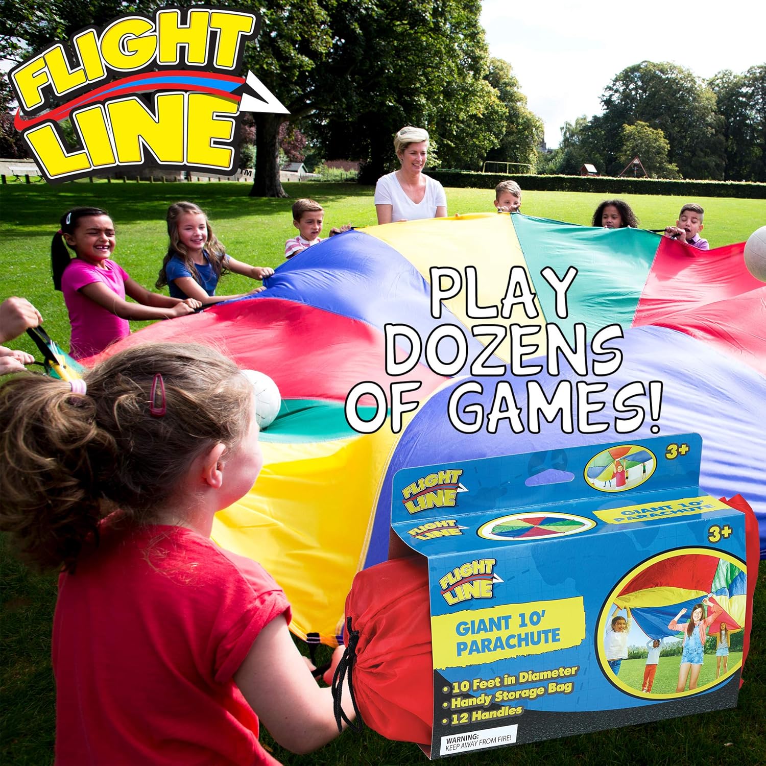 10' Play Parachute by Thin Air