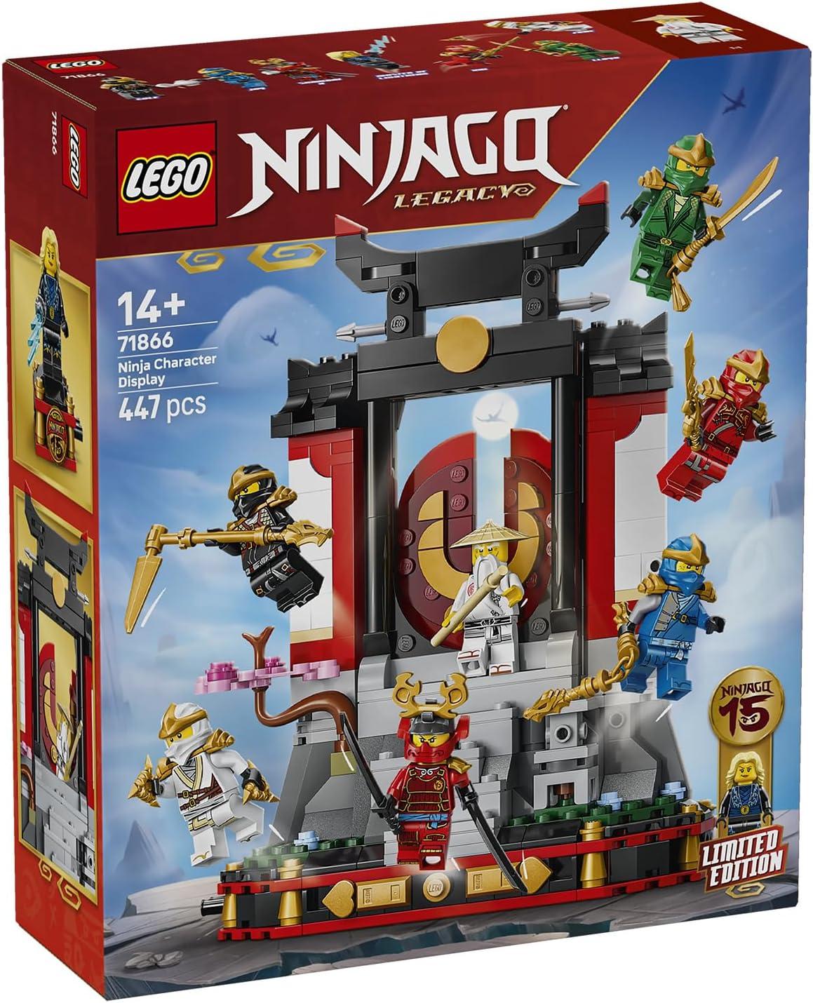 Ninjago Ninja Character Display (15th Anniversary Model) by Lego