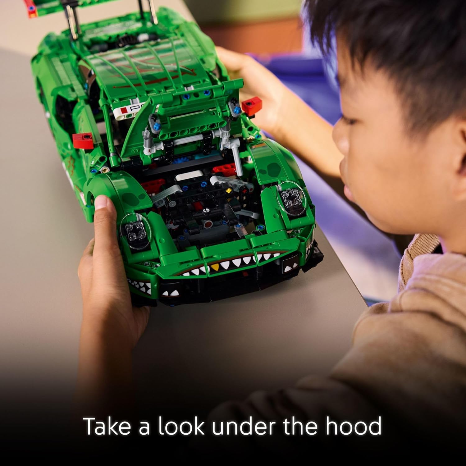 Technic Porsche 911 GT3 R Rexy AO Racing by Lego
