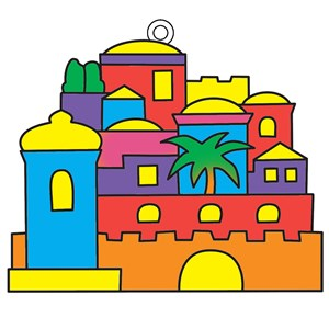 Jerusalem Sun Catcher by Jewish Educational Toys