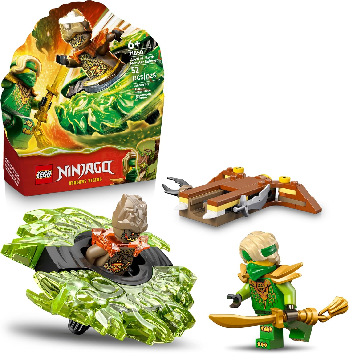 Ninjago Loyd vs. Earth Monster Spinner by Lego