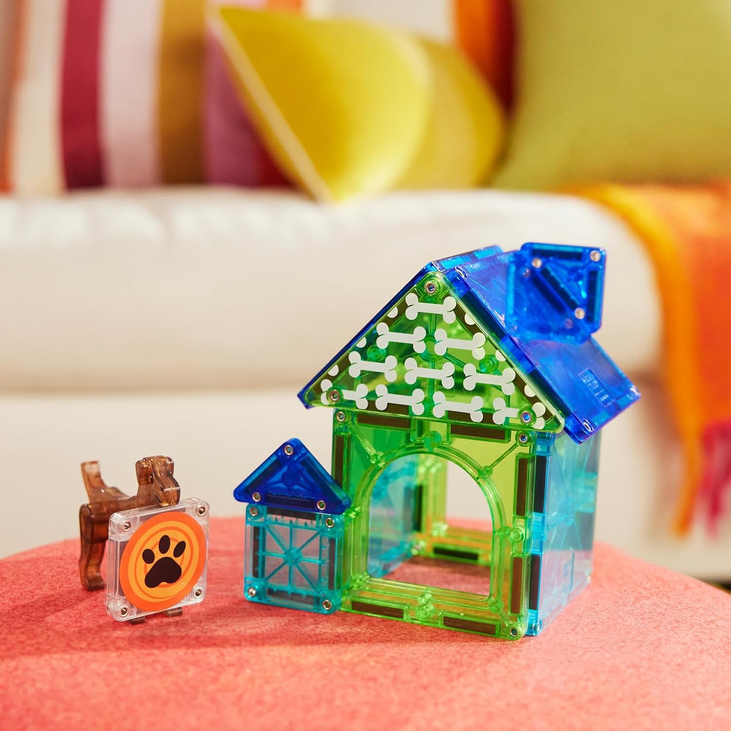 MAGNA-TILES Dog House by Magna Tiles
