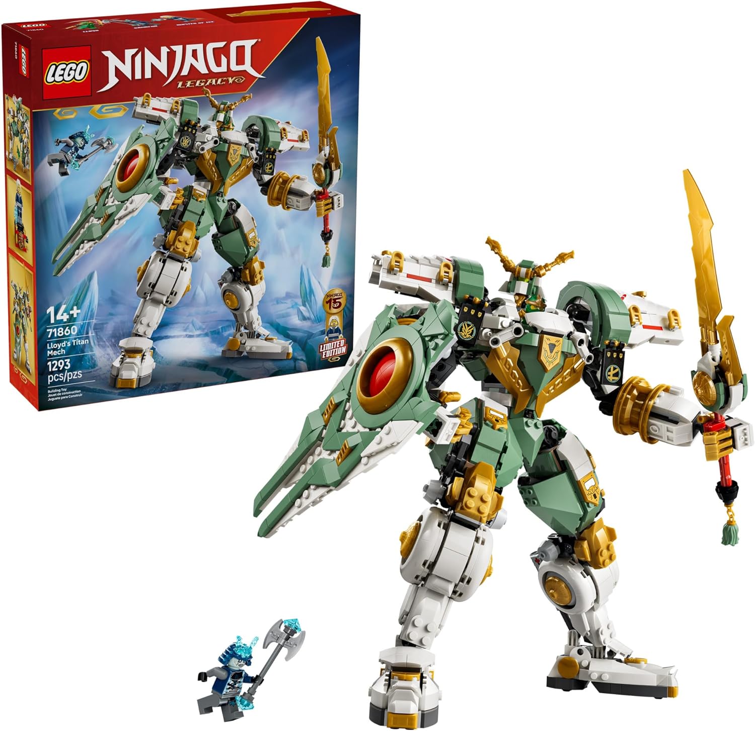 Ninjago Lloyd's Titan Mech 15th Anniversary by Lego