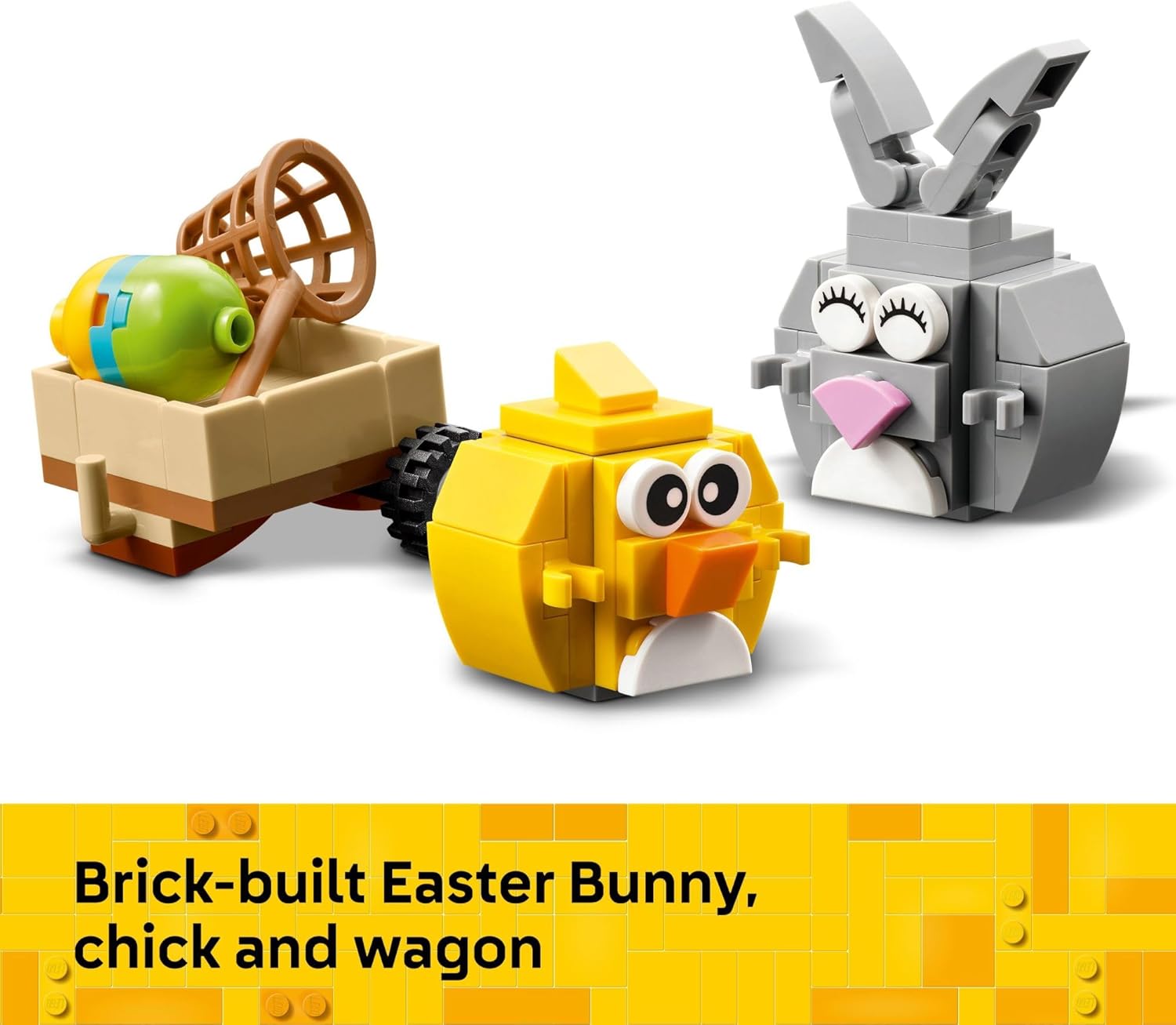 Easter Bunny and Chick Egg Hunt by Lego