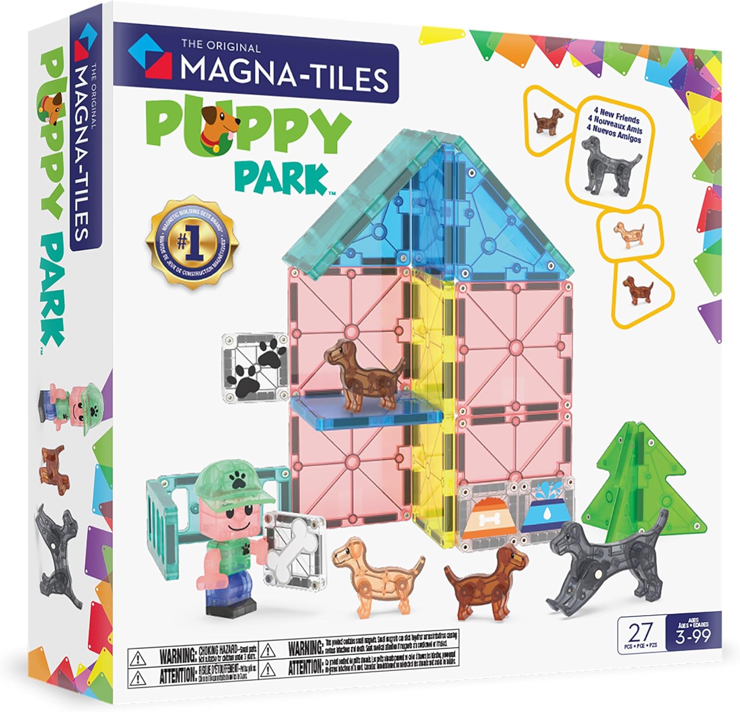 MAGNA-TILES Puppy Park by Magna Tiles