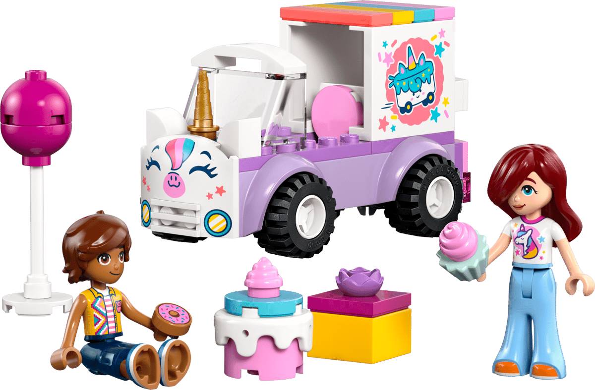 Friends Unicorn Cake Delivery Car by Lego