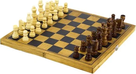 Wooden Chess by Professor Puzzle