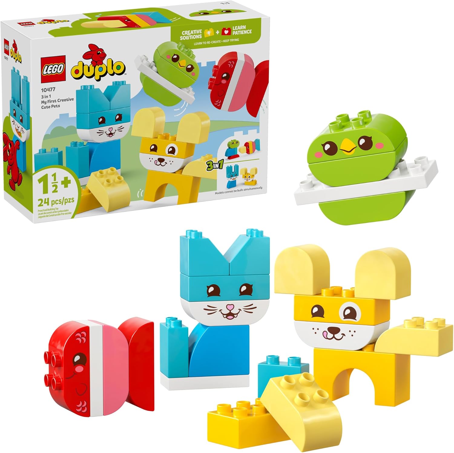 Duplo My First 3 in 1 Creative Cute Pets by Lego