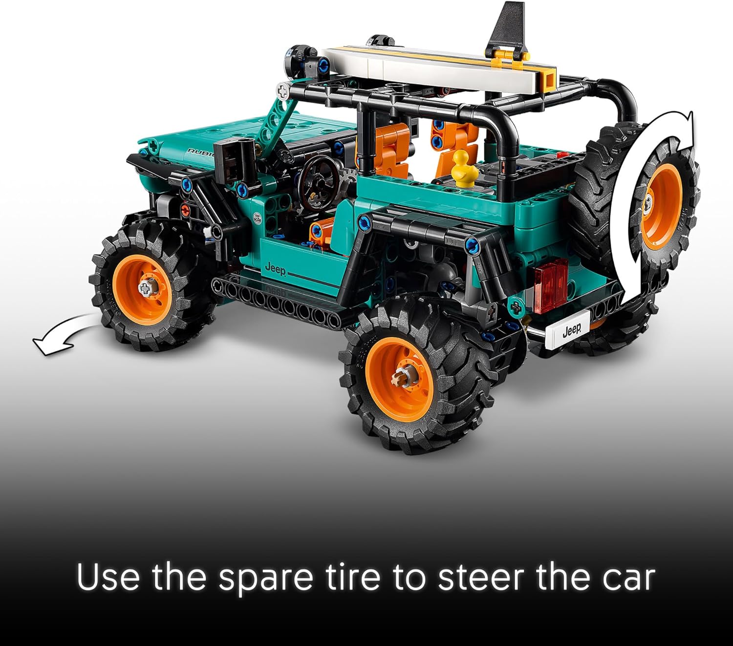 Technic Jeep Wrangler Rubicon SUV by Lego
