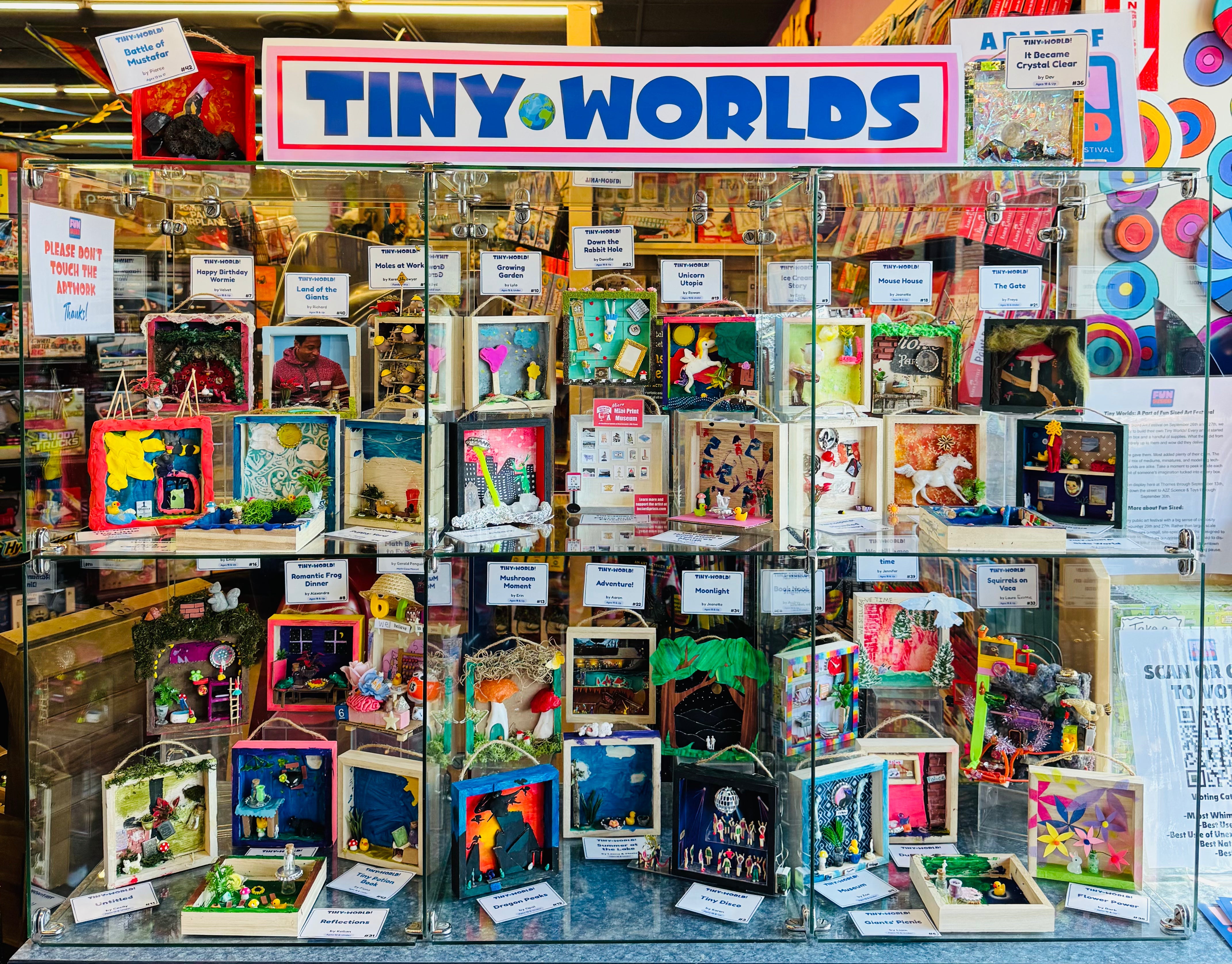 Tiny Worlds at A2Z! VOTE!