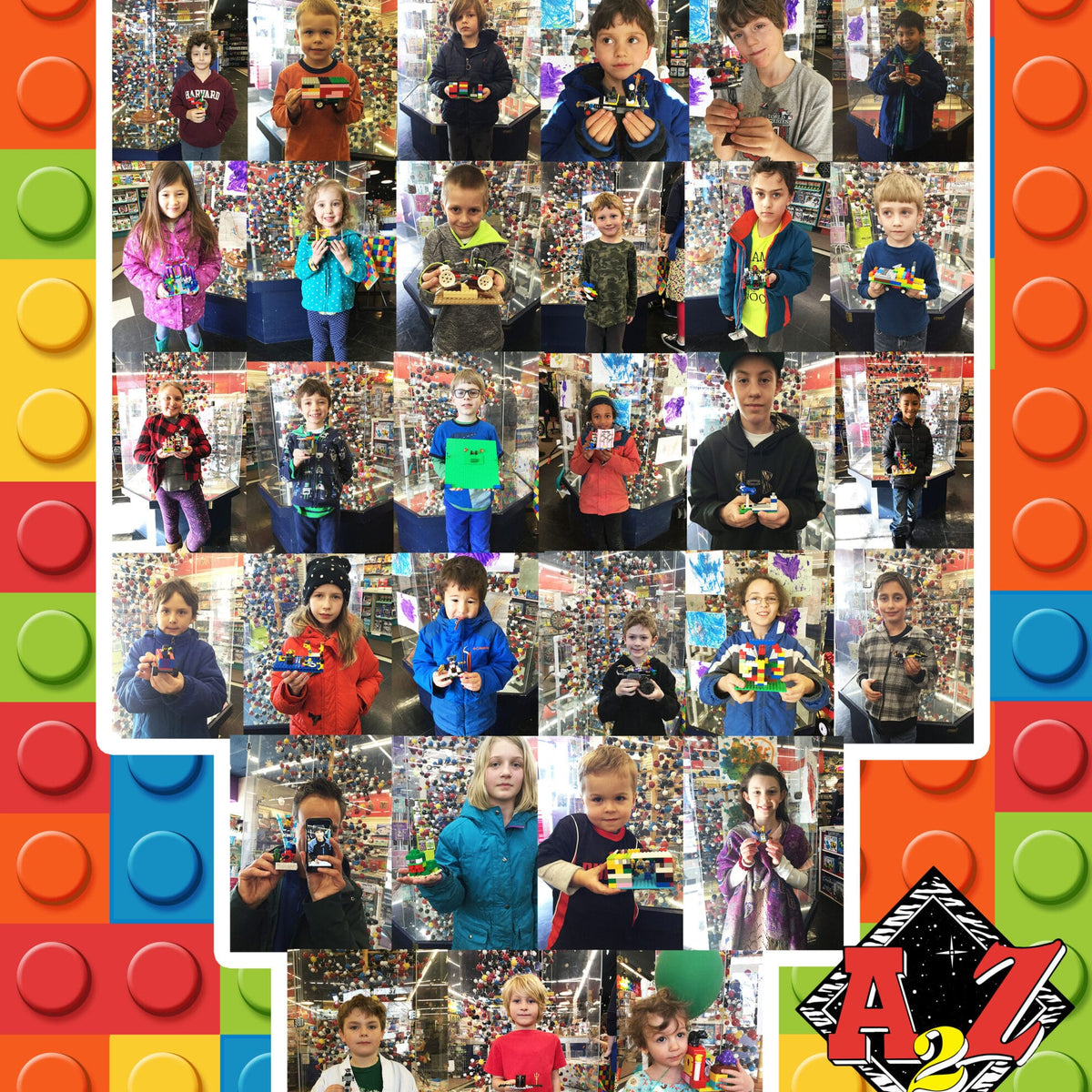 LEGO Mini-Build Contestants and Winners – A2Z Science & Toys