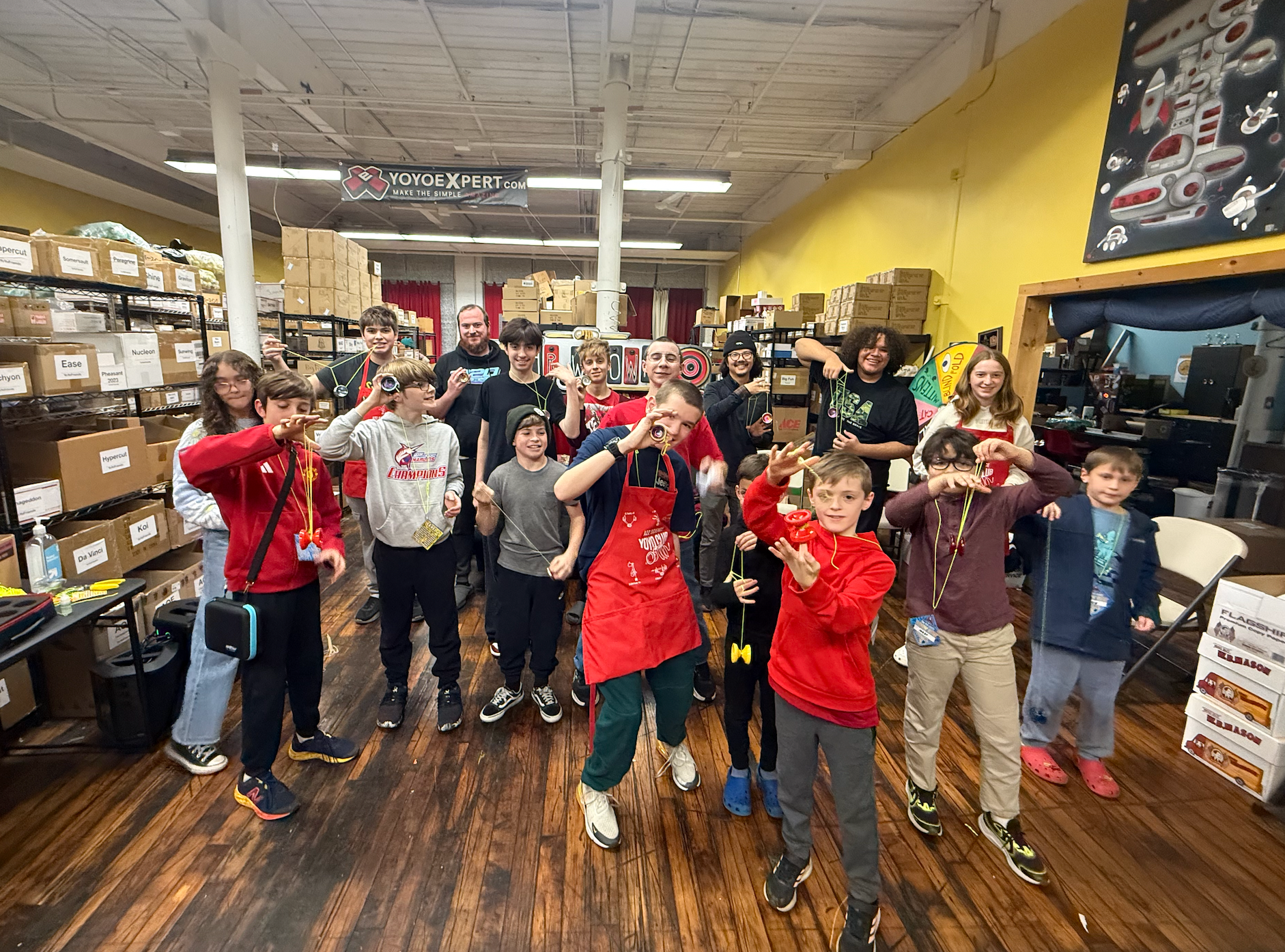 Yo-Yo School at Eastworks in December!