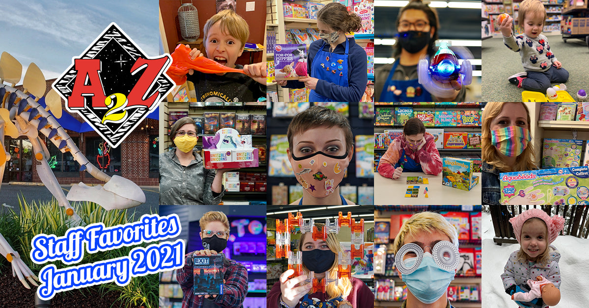 Staff Favorites Image January 2021