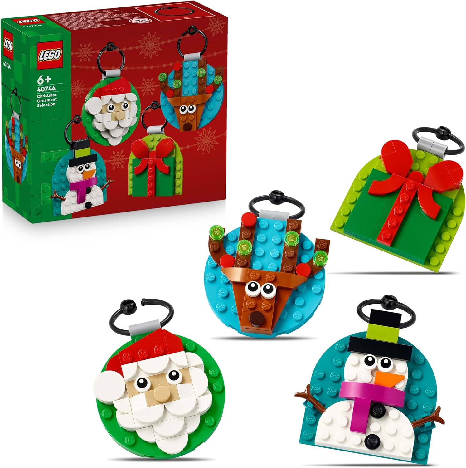 Christmas Ornaments by Lego