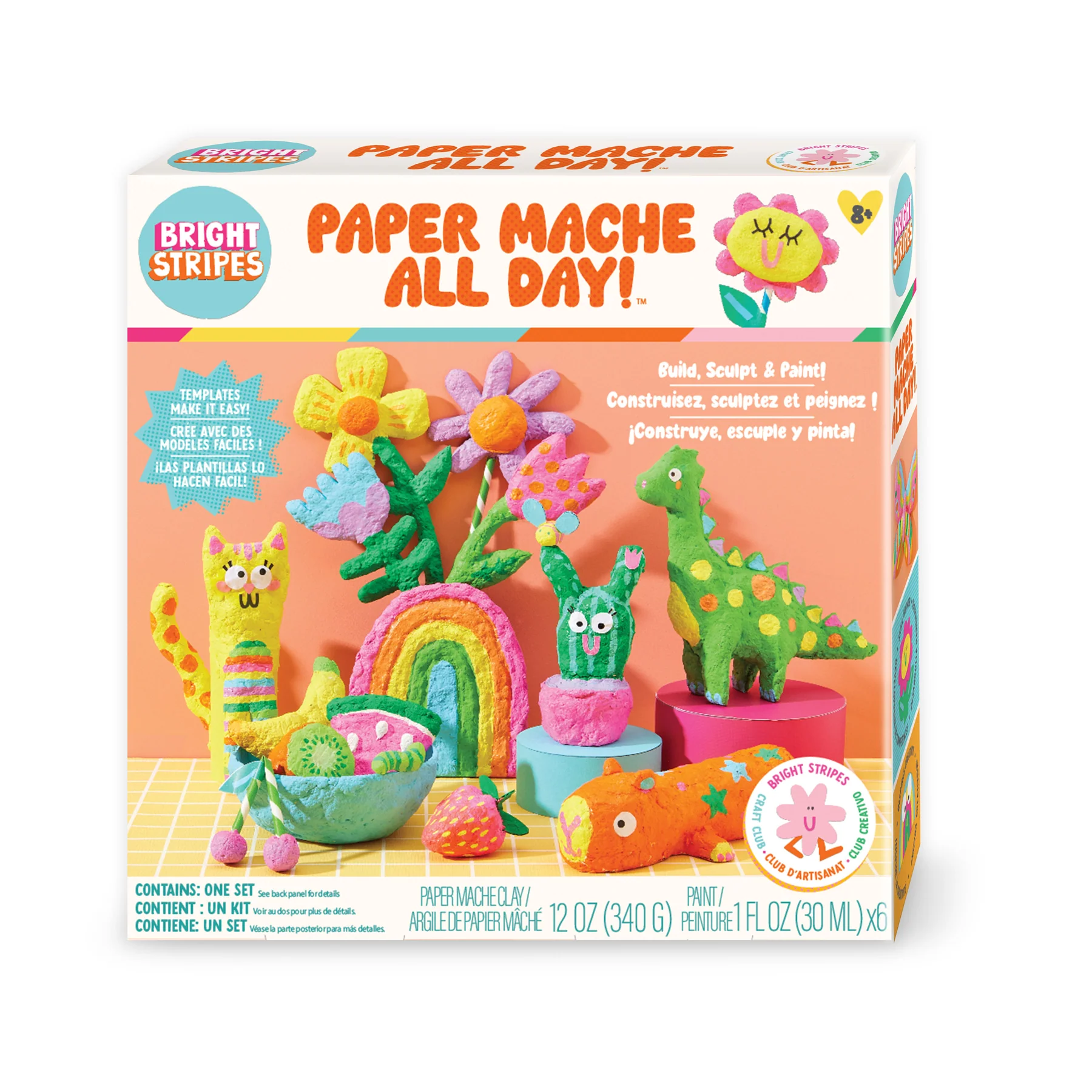 Paper Mache All Day by Bright Stripes