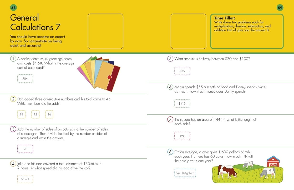 10 Minutes a Day Fourth Grade Problem Solving by Dorling Kindersley 3