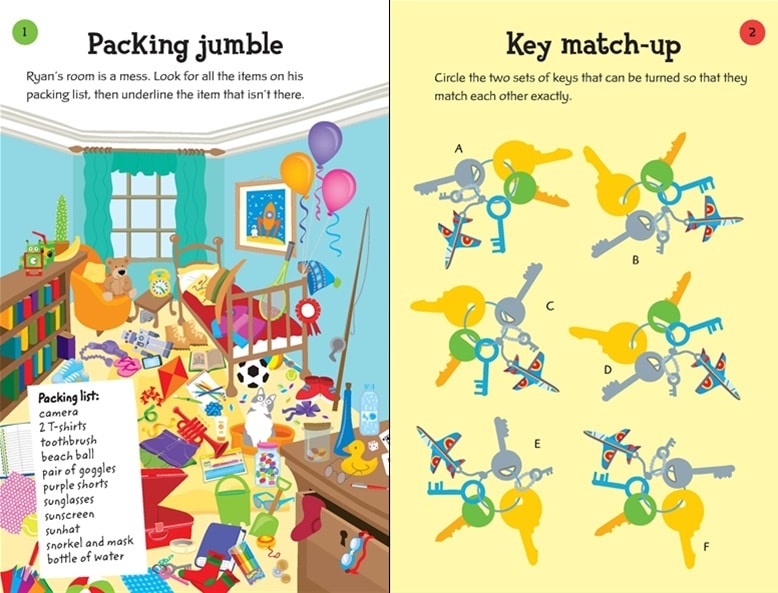 100 Things to Do on a Plane by Usborne 1