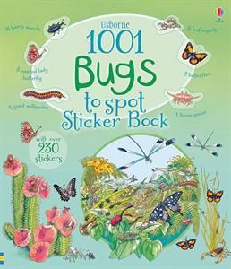 1001 Bugs to Spot Sticker Book by Usborne