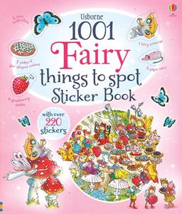 1001 Fairy Things to Spot Sticker Book by Usborne