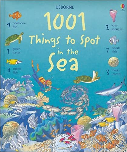 1001 Things to Spot in the Sea by Usborne