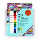 12 Acrylic Paint Markers-by-Bright Stripes