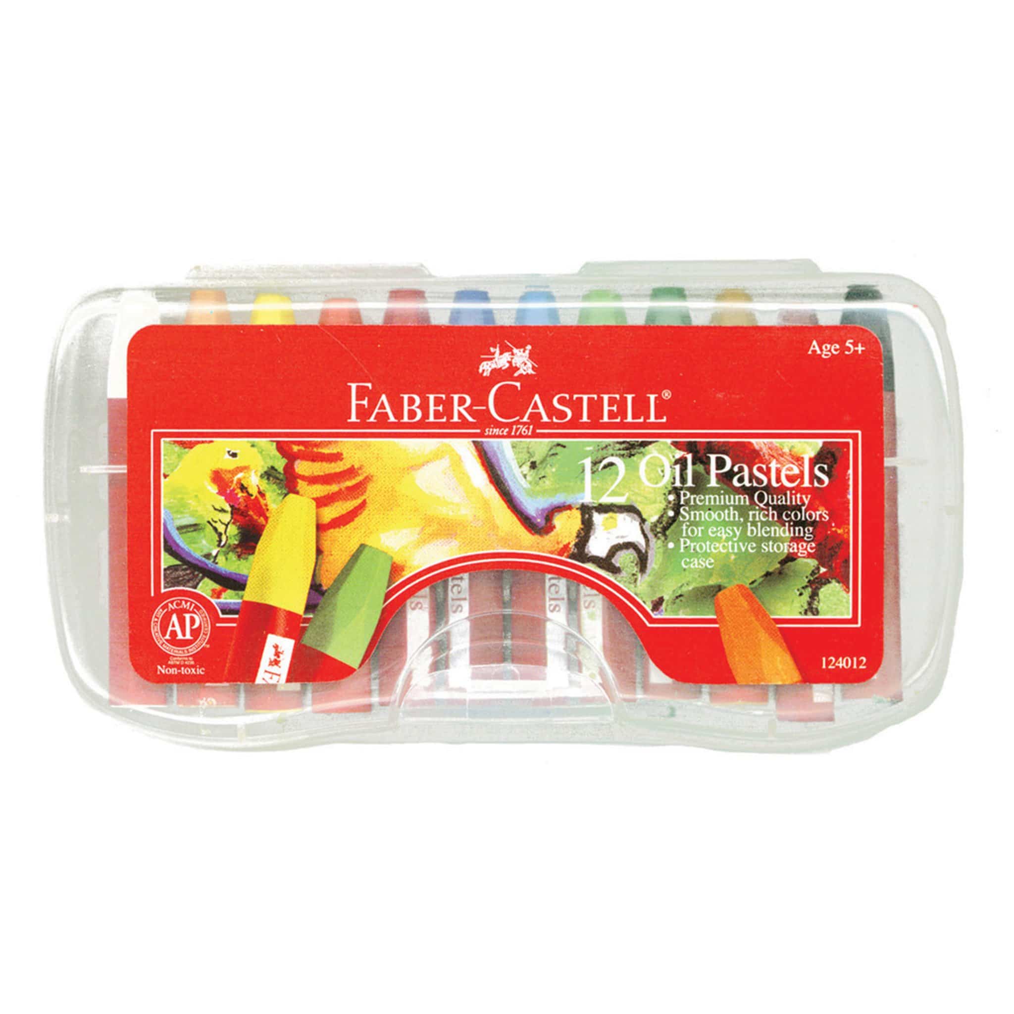 12 Oil Pastels by Faber Castell