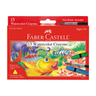 15 Watercolor Crayons by Faber Castell