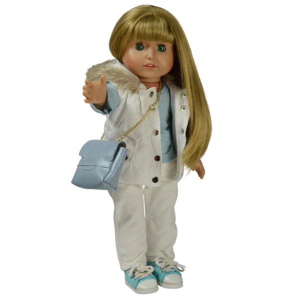 18" Doll Clothes - Winter Shopping Set-by-New York Doll