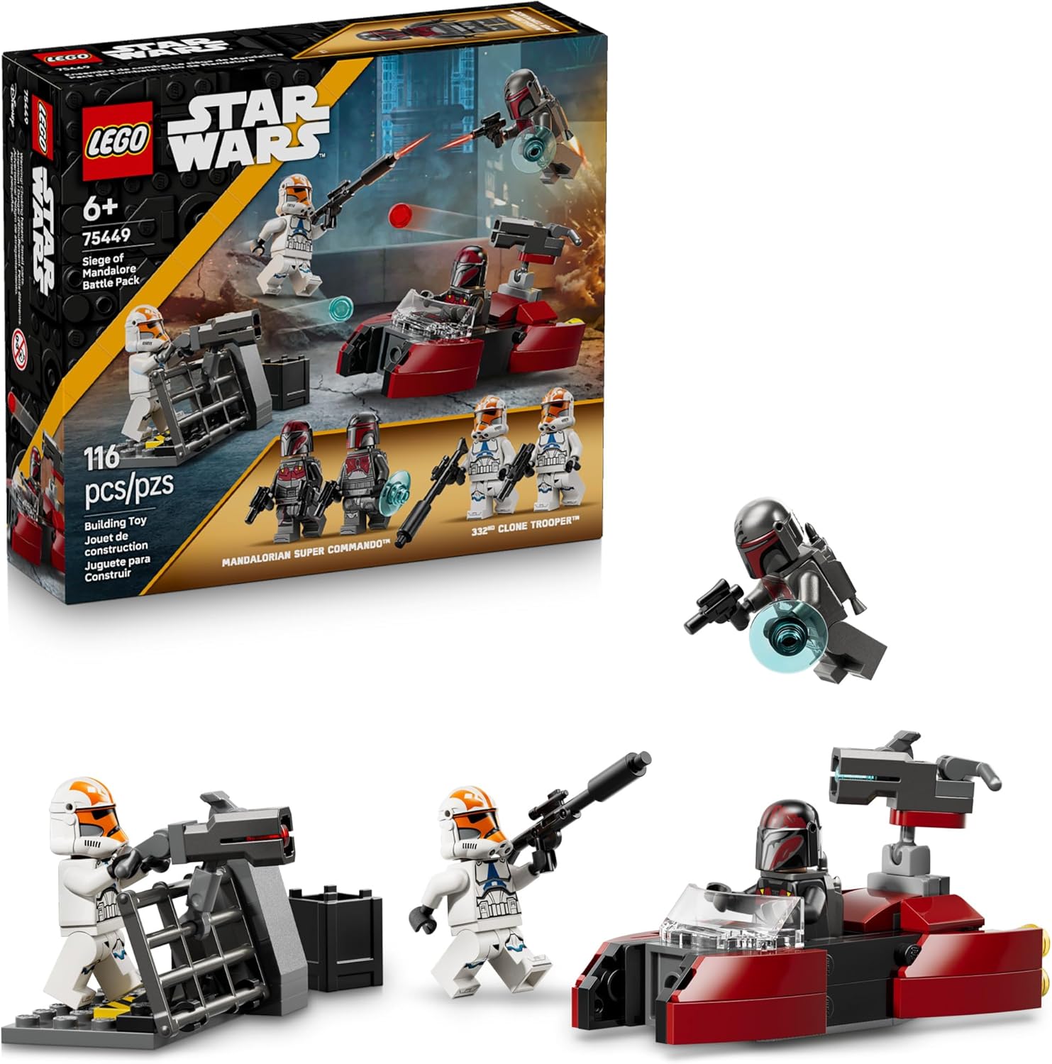 Star Wars Siege of Mandalore Battle Pack by Lego