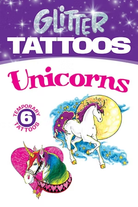 Glitter Tattoos Unicorns by Dover Publications