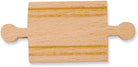 2 Straight Male Train Track Piece by Wooden Tracks