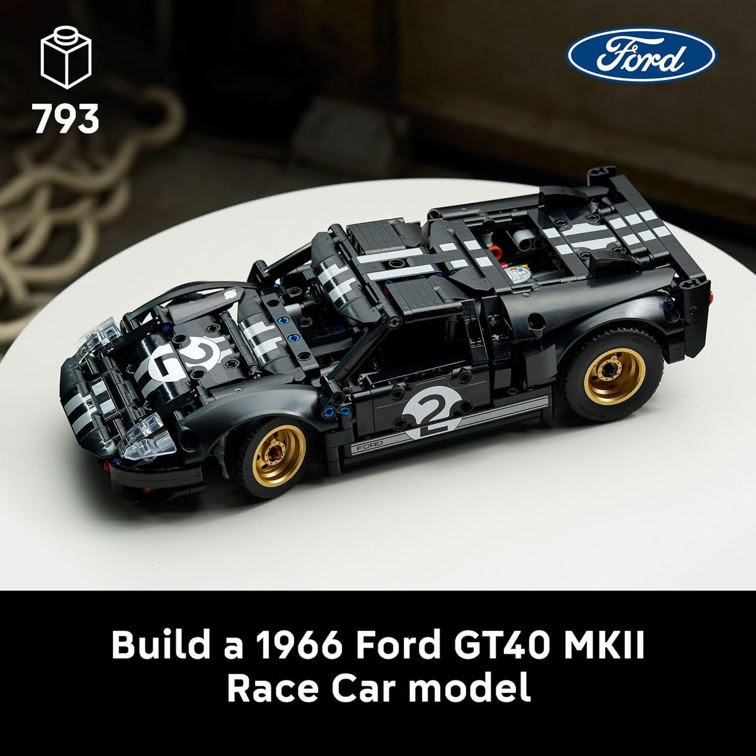 Technic, 1966 Ford GT40 MKII by Lego