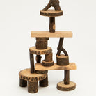 21pc Wooden Tree Blocks by Tree Blocks