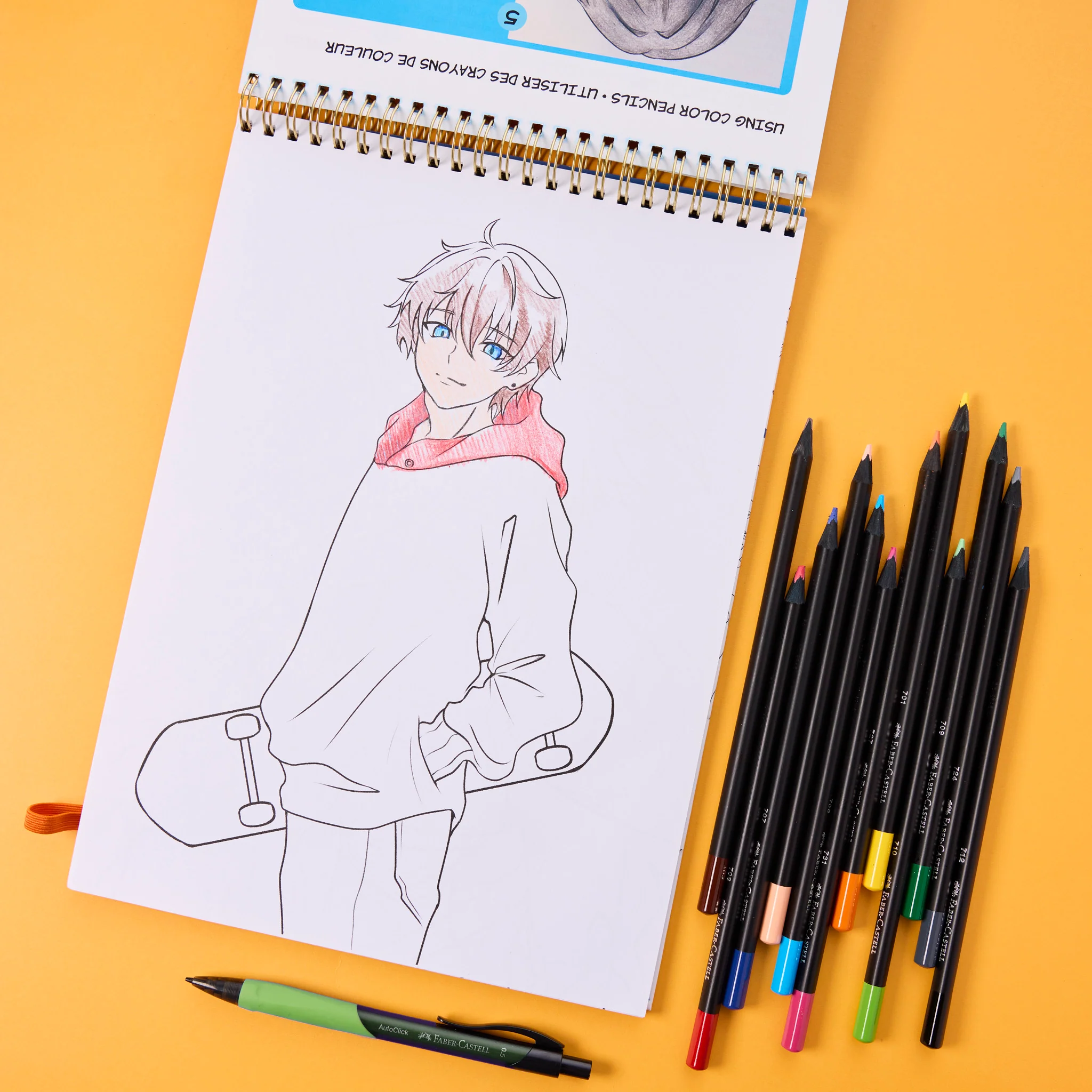 Anime Drawing Kit - Shonen Edition by Faber-Castell