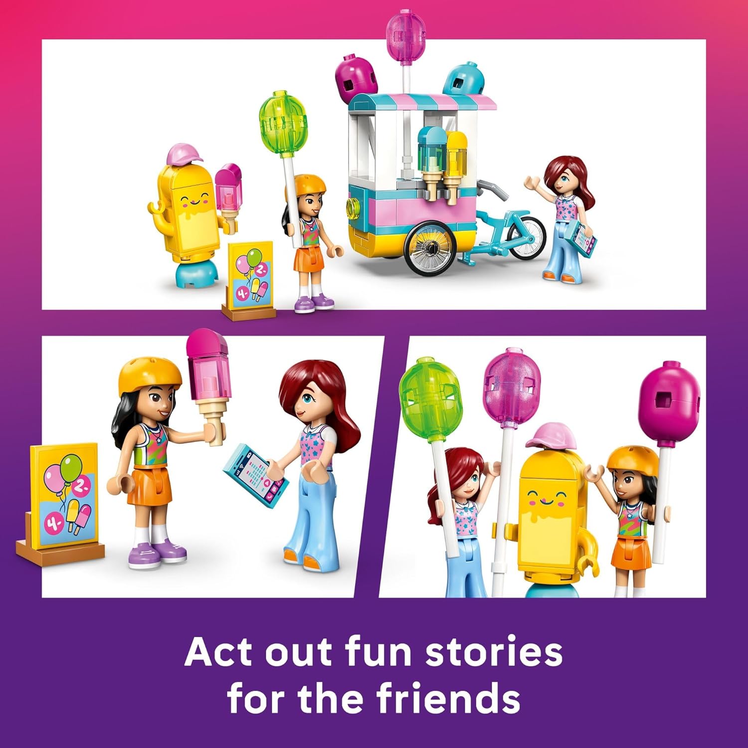Friends Ice Cream & Balloon Stand by Lego