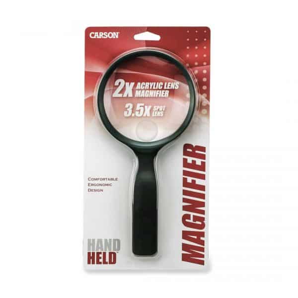 2x3.5x Handheld Magnifier by Carson